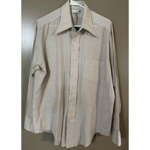 Vintage Bonds Permanent Press Like Size L Men’s Pointy Collar Button Up